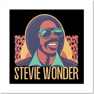 Stevie “The Genius” Wonder Posters and Art